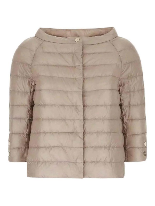 HERNO: Vestes-rembourrees - Blouson Rembourré - Rose Clair