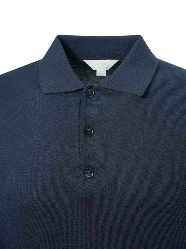 The Best Shops MALO: Polos  - Polo - Bleu