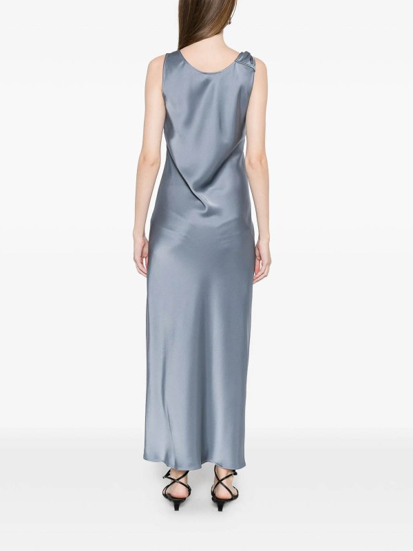 Robe Au Genou - Bleu Clair shop online: MARELLA
