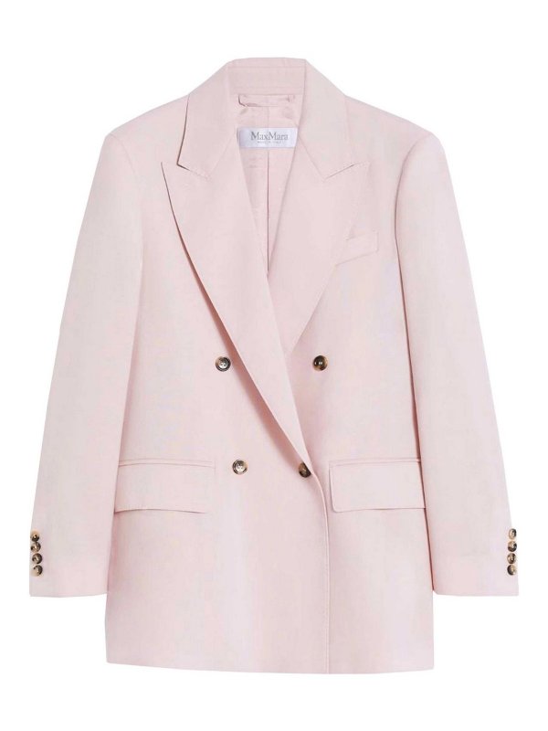 Max Mara: Blazer - Blazer - Rosa