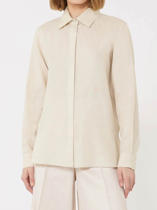 Max Mara: Camisas online - Camisa - Blanco