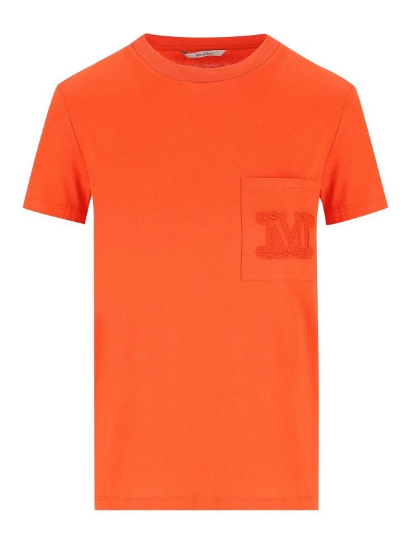 Max Mara: Camisetas - Camiseta - Rojo