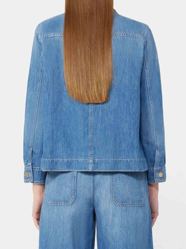 The Best Shops S MAX MARA: Blazer - Blazer - Jeansblau