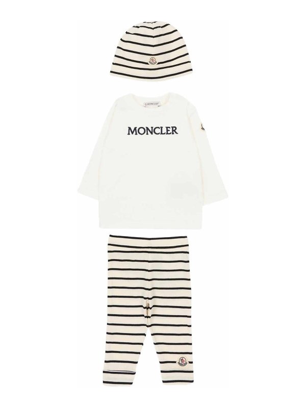 MONCLER: Combinaison-pantalons - Combinaison - Blanc