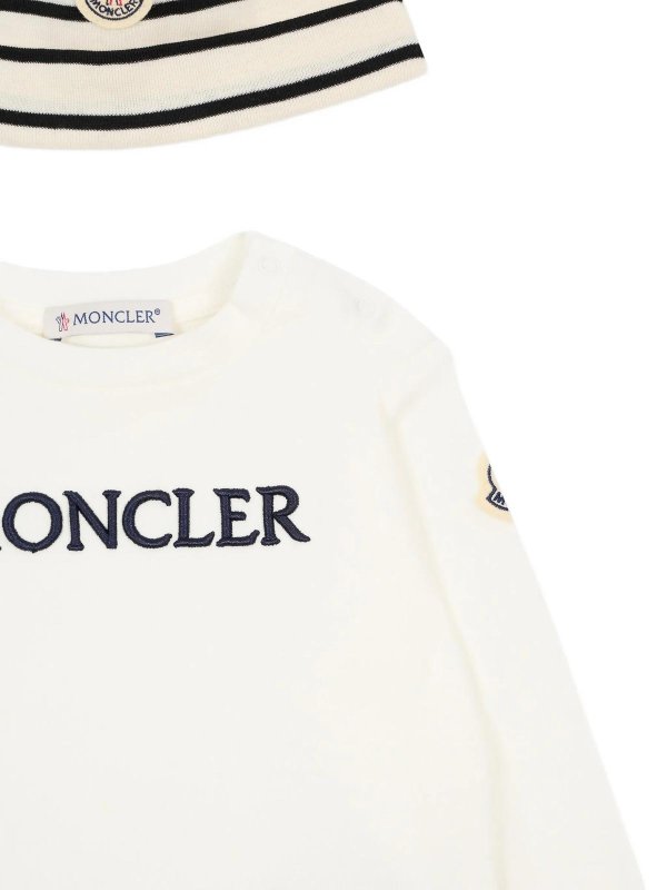 The Best Shops MONCLER: Combinaison-pantalons - Combinaison - Blanc