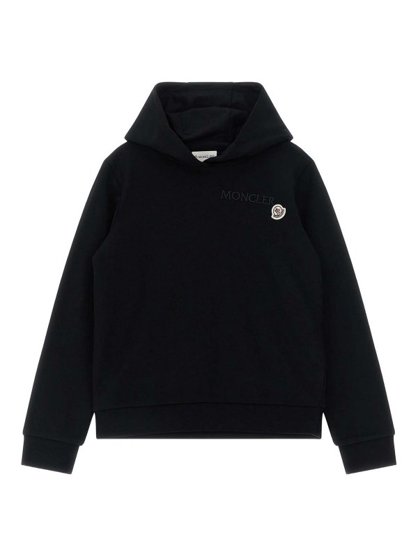 MONCLER: Sweatshirts und Pullover - Sweatshirt - Schwarz