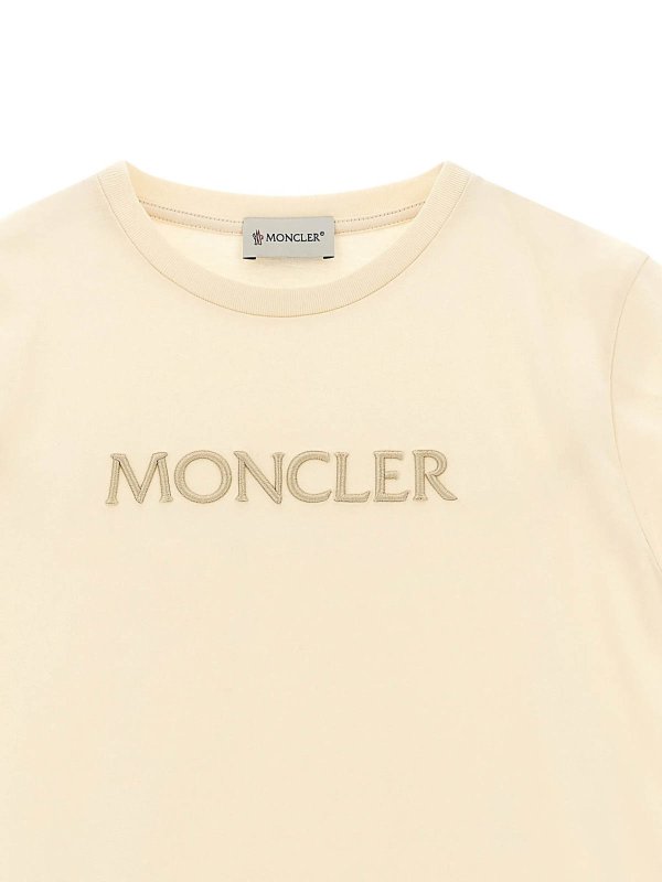 The Best Shops MONCLER: Tシャツ - Tシャツ - ベージュ
