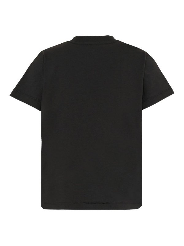 MONCLER: Tシャツ online - Tシャツ - 黒