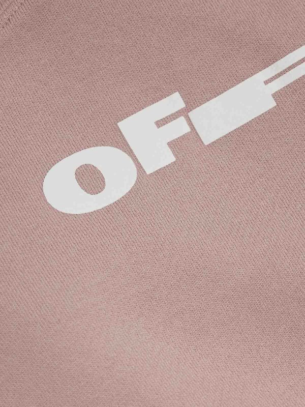 Sweatshirt - Hell-Lila shop online: OFF-WHITE