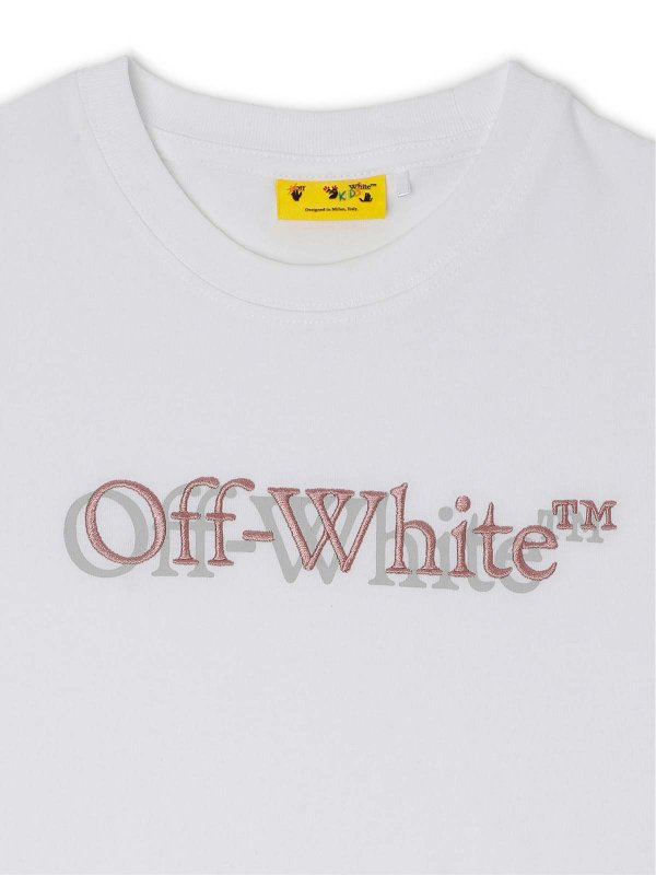 The Best Shops OFF-WHITE: t-shirts - Big Bookish Shadow Tee S/S