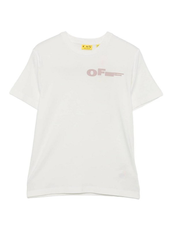 OFF-WHITE: Camisetas - Camiseta - Blanco
