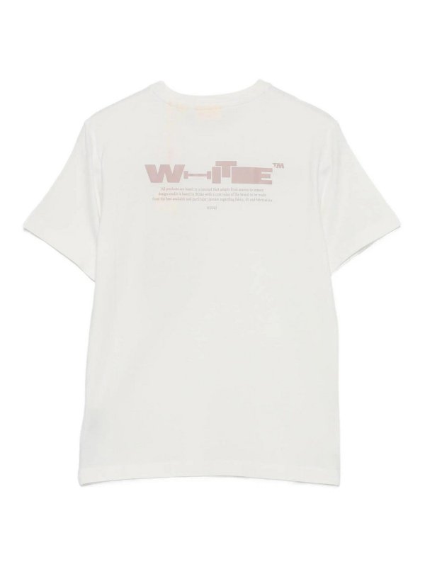 OFF-WHITE: Camisetas online - Camiseta - Blanco