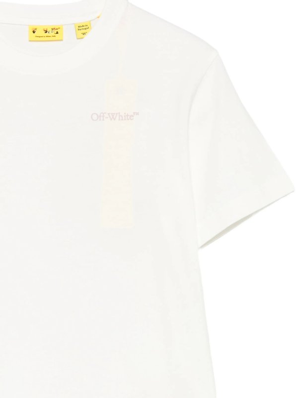 The Best Shops OFF-WHITE: T-shirts - T-Shirt - Weiß