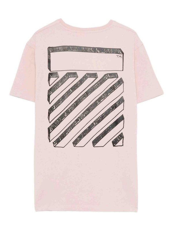OFF-WHITE: t-shirts online - Scribble Diag Tee S/S