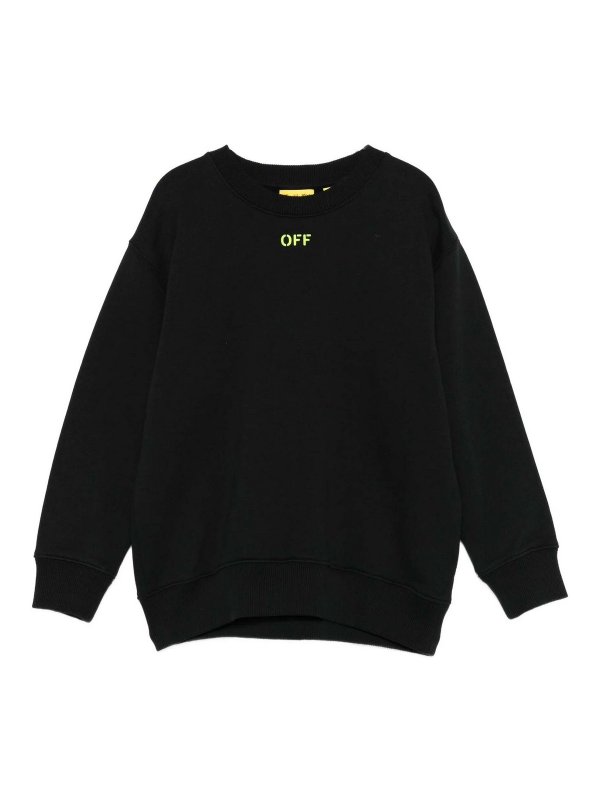 OFF-WHITE: Felpe e maglie - Girocollo Off Diag