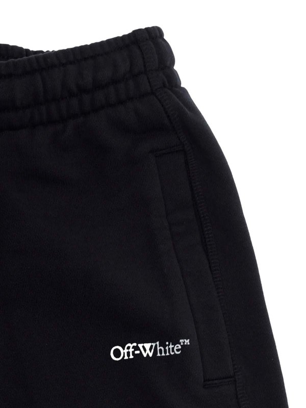 The Best Shops OFF-WHITE: カジュアルトラウザー - カジュアルパンツ - 黒