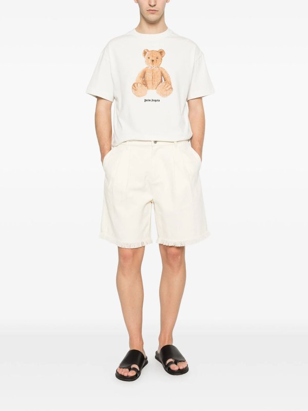 Palm Angels: Tシャツ online - Tシャツ - ブラウン