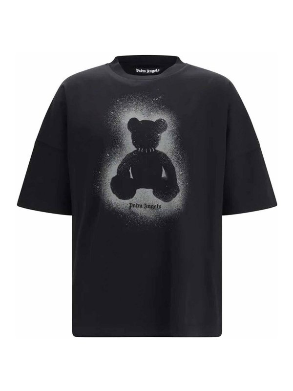 Palm Angels: Tシャツ - Tシャツ - 黒