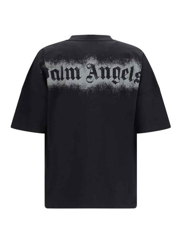 Palm Angels: Tシャツ online - Tシャツ - 黒