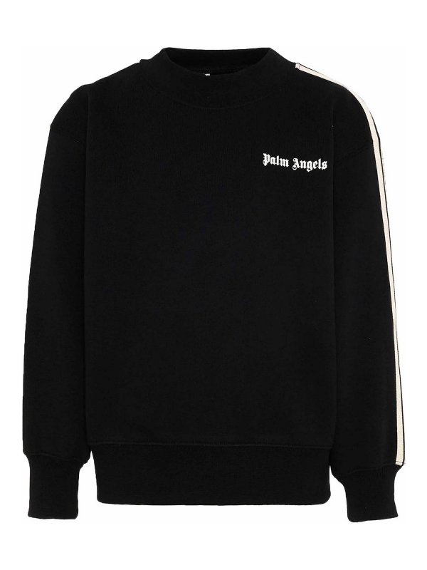 Palm Angels: クルーネック - クルーネック - 黒