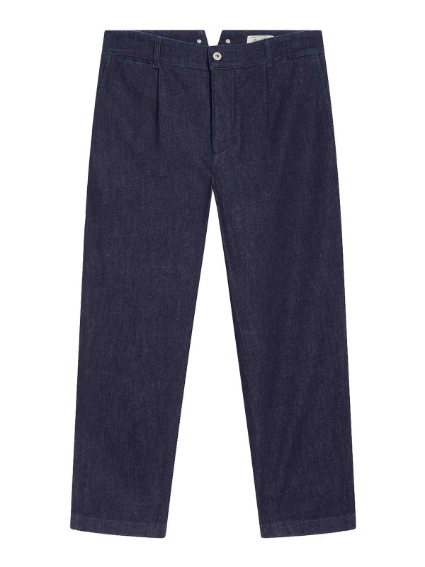 Pence: Casual Hosen - Casual Hose - Blau
