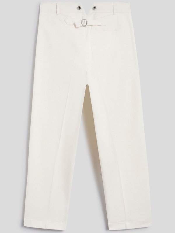 Pence: Casual Hosen online - Casual Hose - Weiß