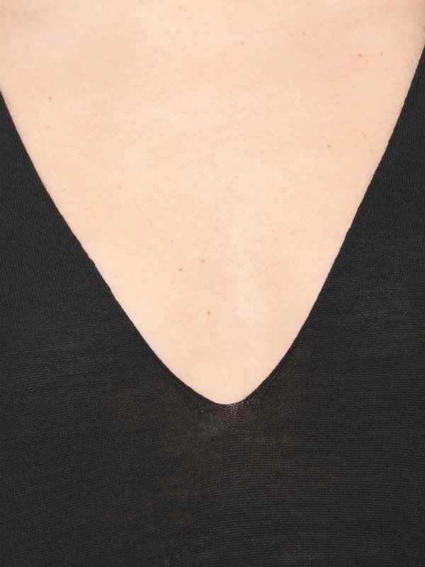 RICK OWENS buy online V-Pullover - Schwarz