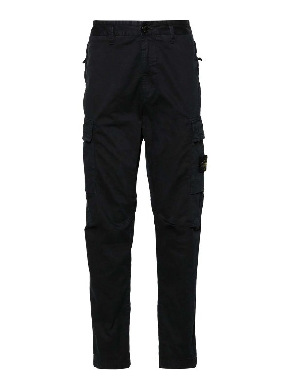 STONE ISLAND: casual trousers - Pantalone Regular Tapered