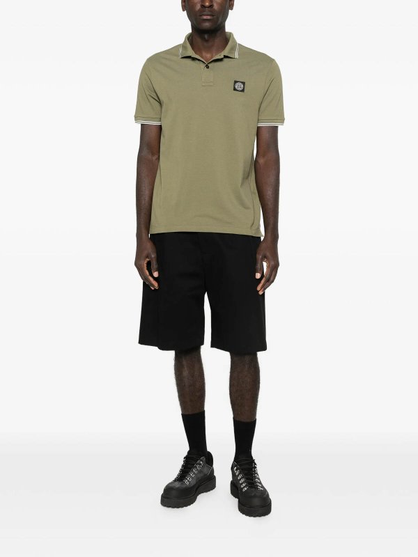 STONE ISLAND: Polos online - Polo - Verde