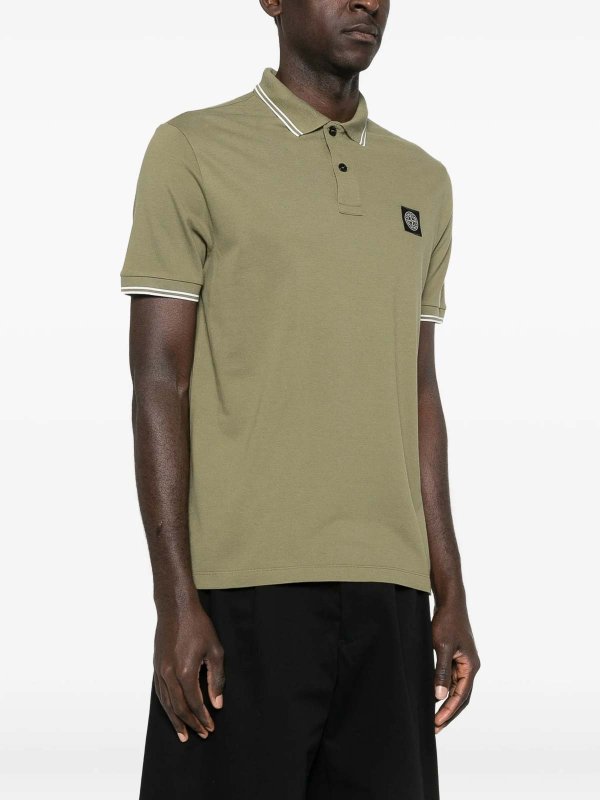 The Best Shops STONE ISLAND: Polos - Polo - Verde