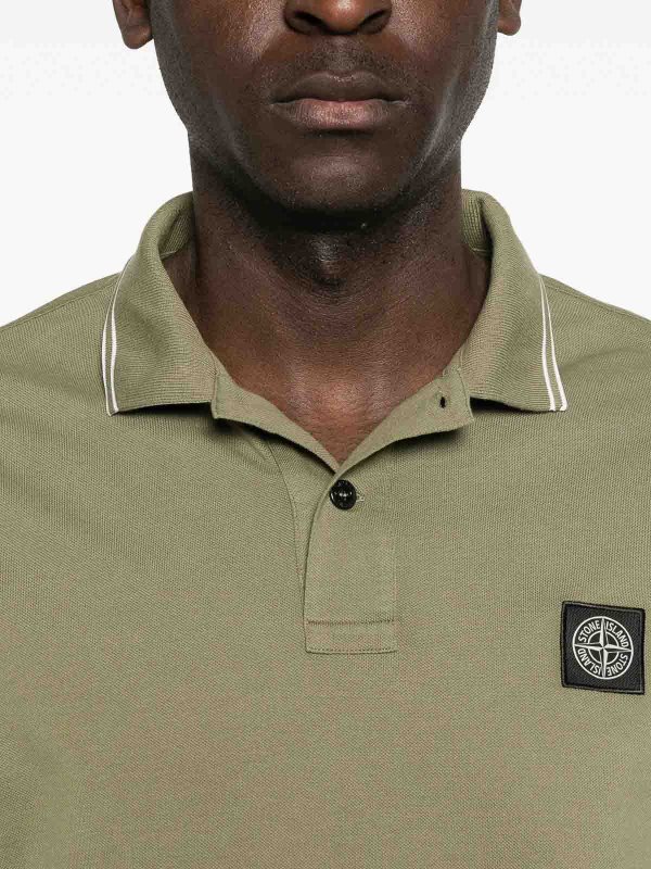 STONE ISLAND buy online Polo - Verde