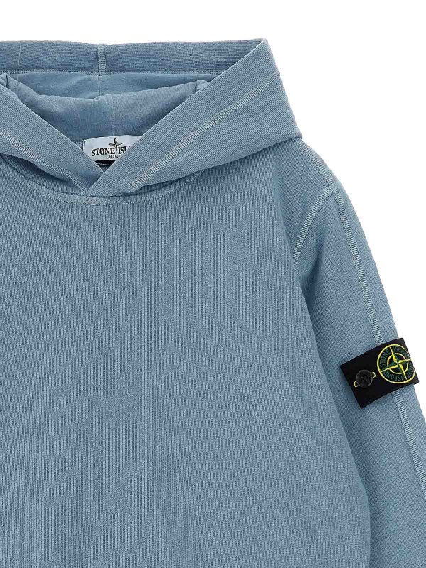 The Best Shops Stone Island Junior: Sweatshirts und Pullover - Sweatshirt - Hellblau