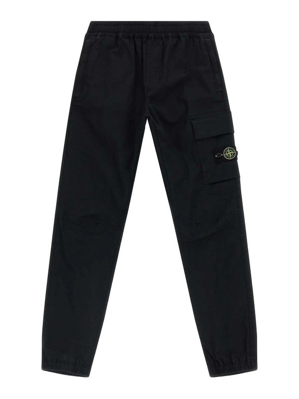 Stone Island Junior: casual trousers - Pantalone Regular Tapered