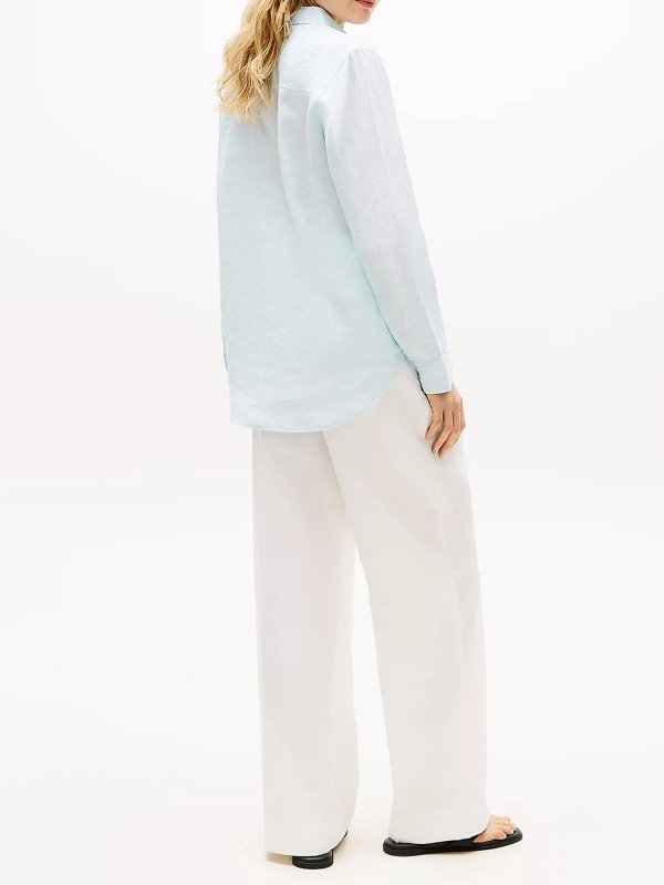 The Best Shops TOMMY HILFIGER: シャツ - シャツ - ブルー