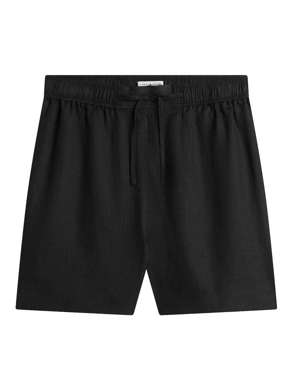 TOMMY HILFIGER: トラウザーショーツ - ショートパンツ - 黒