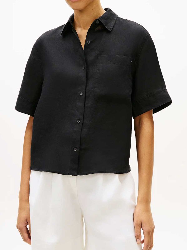 TOMMY HILFIGER: Hemden online - Hemd - Schwarz