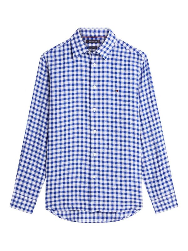 TOMMY HILFIGER: Hemden - Hemd - Blau