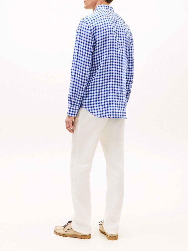 The Best Shops TOMMY HILFIGER: Hemden - Hemd - Blau