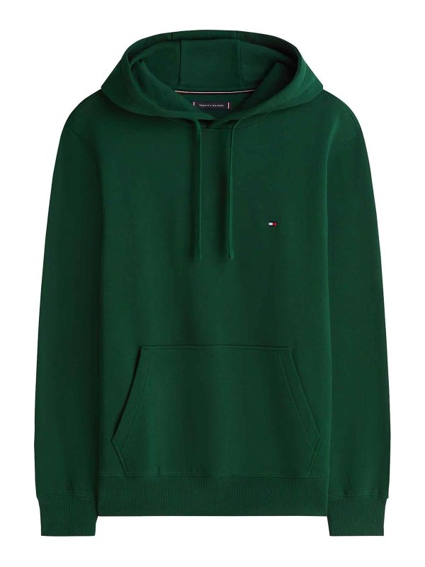 TOMMY HILFIGER: Sudaderas y suéteres - Sudadera - Verde