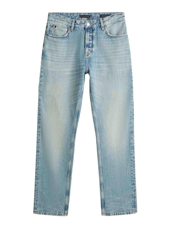 TOMMY HILFIGER: Jeans Rectos - Vaqueros Rectos - Azul