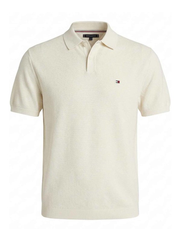 TOMMY HILFIGER: polo shirts - Cool Touch Structure Polo