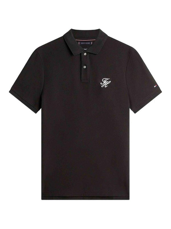 TOMMY HILFIGER: polo - Script Reg Polo