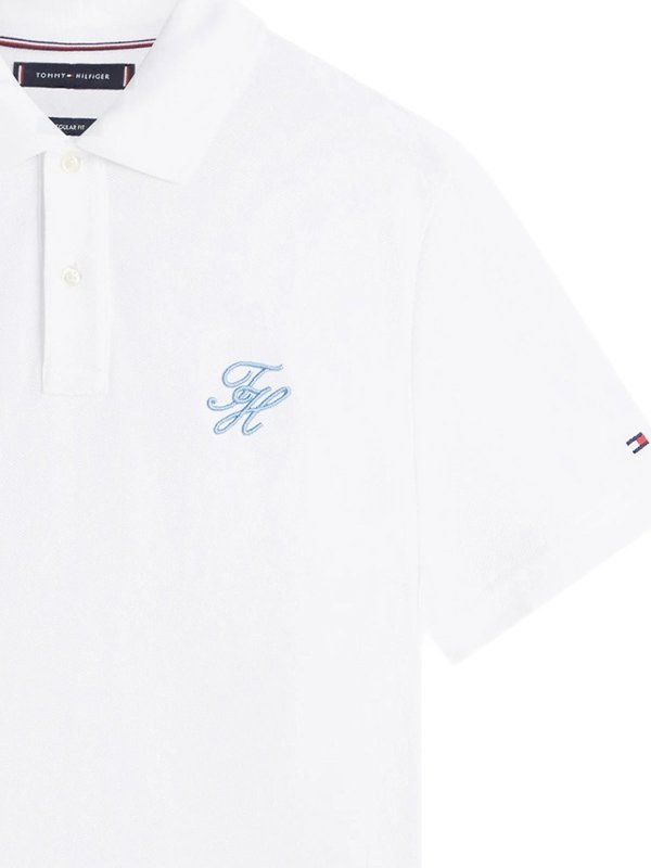 TOMMY HILFIGER: polo shirts online - Script Reg Polo