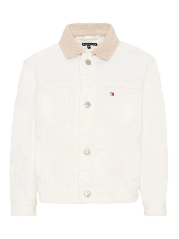 TOMMY HILFIGER: デニムジャケット - デニムジャケット - デニム
