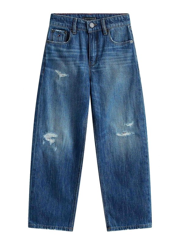TOMMY HILFIGER: Jeans Rectos - Vaqueros Rectos - Denim