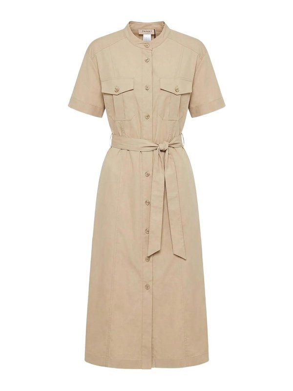 TWINSET: knee length dresses - Dress