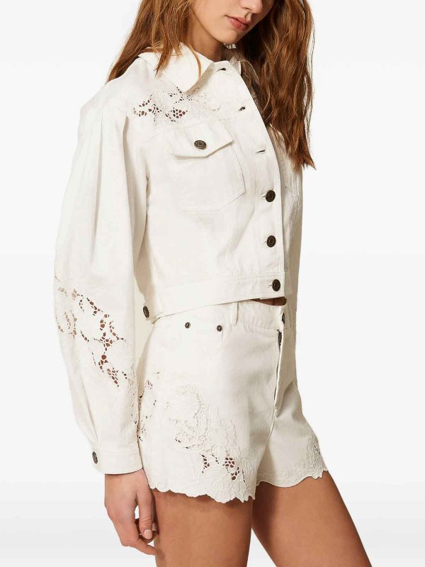 The Best Shops TWINSET: Blazer - Blazer - Creme