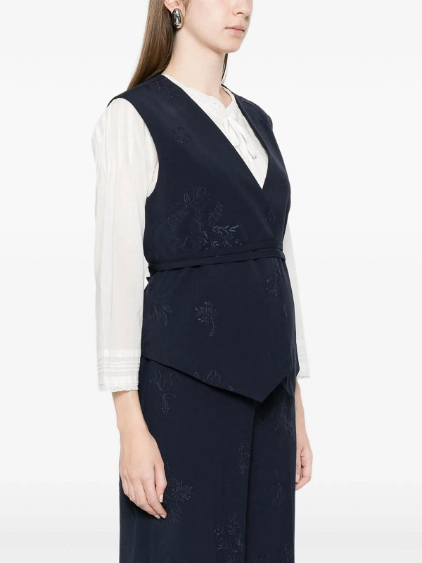 The Best Shops TWINSET: Westen - Weste - Blau