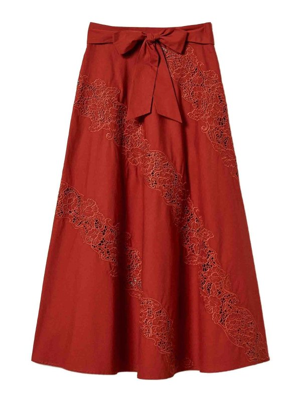 TWINSET: Knee length skirts & Midi - Skirt