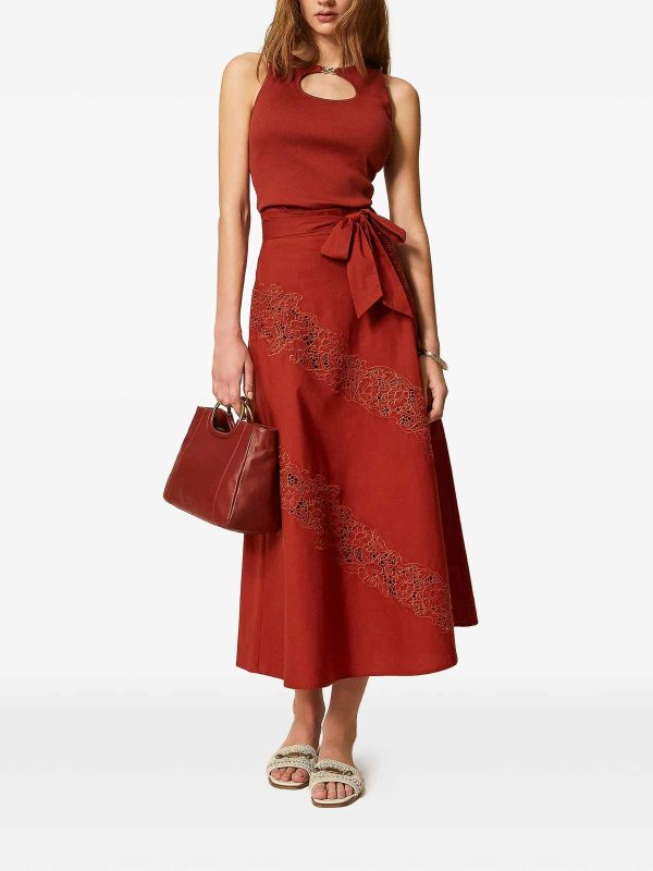 TWINSET: Knee length skirts & Midi online - Skirt